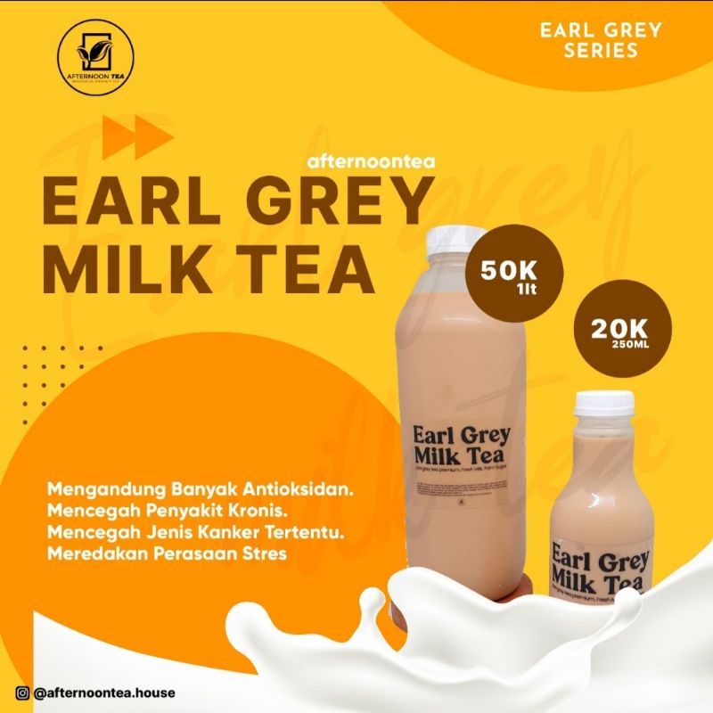Saya menjual Earl Grey Milk Tea seharga Rp20.000. Dapatkan di Shopee sekarang! shopee.co.id/afternoontea.h… #ShopeeID