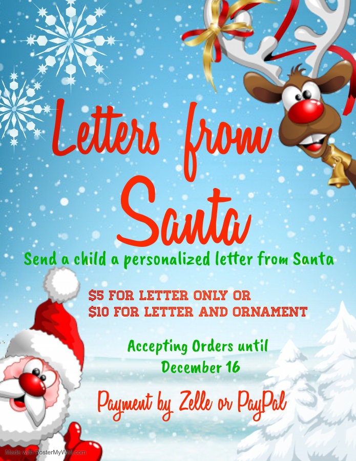 Writingmama01's tweet photo. Send your child a #letterfromsanta this holiday season.  Visit my #etsy shop: Letters FROM Santa https://t.co/x71nkyAYlS #santa #letters #children #christmas #holiday #mail #kids #letter #santaclaus https://t.co/WLdATBR7CL