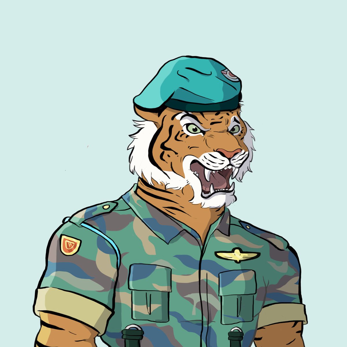 tigerpunksmy's tweet photo. Green beret and light blue lanyard. Guess from which unit?

#TigerX #fightlikeatiger #savemalayantiger https://t.co/9utsKFXfrs