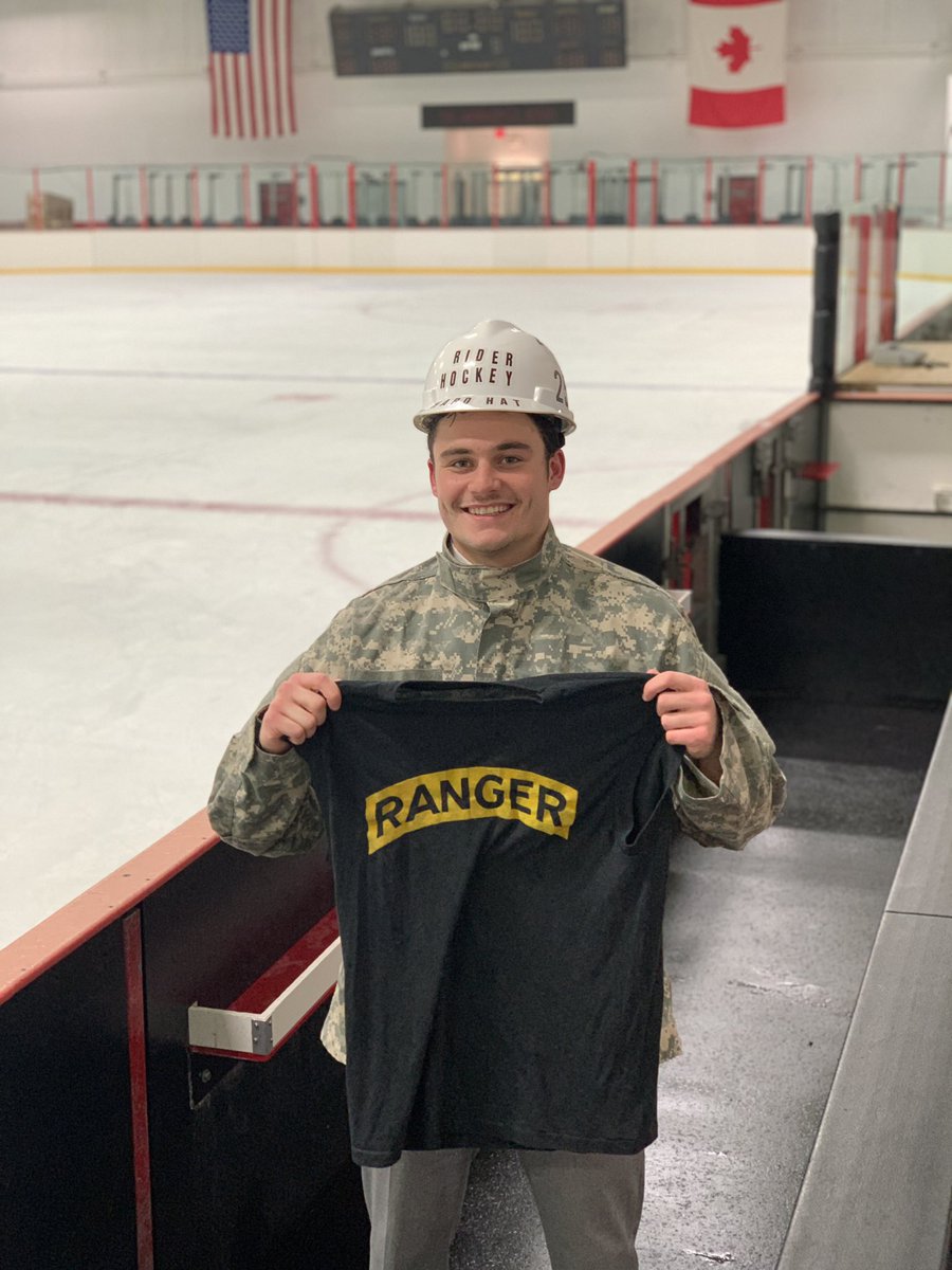 RiderIceHockey's tweet photo. Convery left in all on the ice tonight and earns #hardhat #rangerjacket in 5-0 win over Drexel
#Dmen https://t.co/OQwp1FVuXt