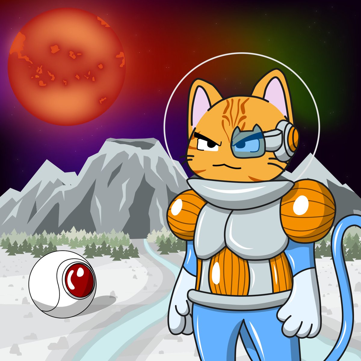 ColonistCat's tweet photo. ⭐️ Here is one of our ultra rare NFTs !!! 
Stay tuned. Mint date is on 📌 Monday 15 Nov 12PM UTC 🕰
 
🚀 check out the whitelist 📋 &amp; giveaway 🎁 at > https://t.co/crDVxmYdmQ

#NFTGiveaway #NFTs #LUNA #Terra #Mint #Whitelist #NewProfilePic https://t.co/IdEFBVI6UT