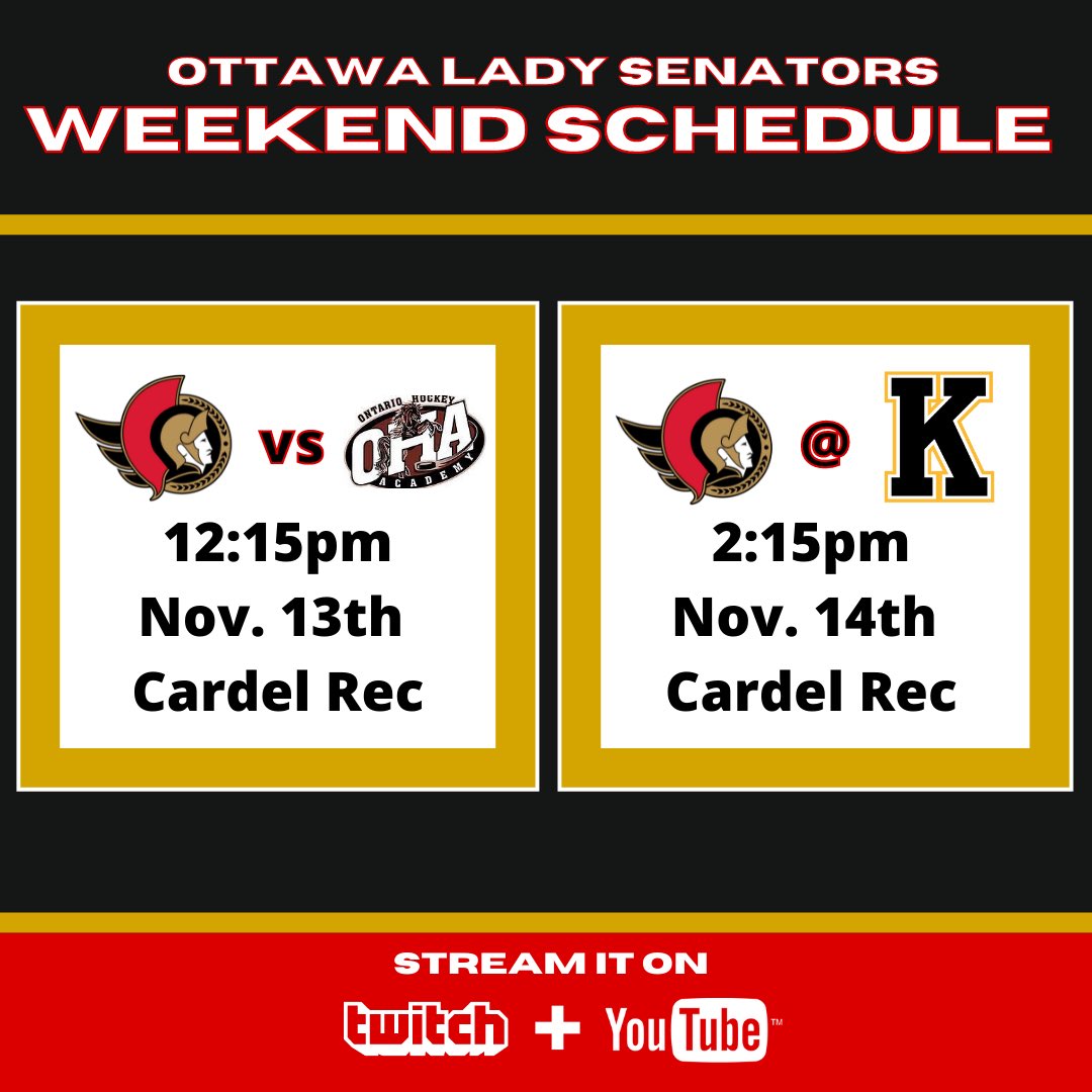 Ottawa Lady Sens tweet media