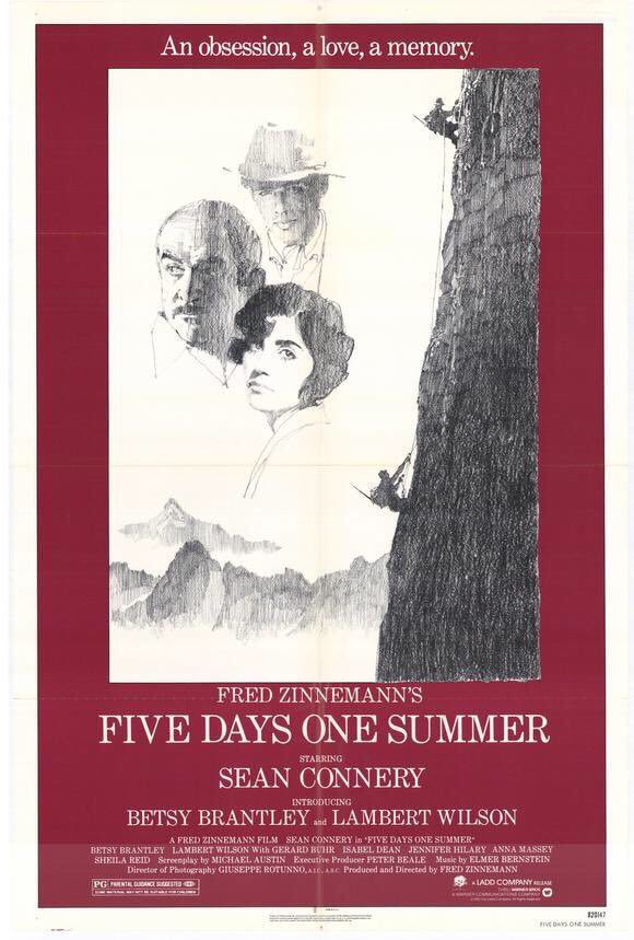FilmNewsNos's tweet photo. 🎬MOVIE HISTORY: 39 years ago today, November 12, 1982, the movie ‘Five Days One Summer’ opened in theaters!
#SeanConnery #BetsyBrantley #LambertWilson #JenniferHilary #IsabelDean #GerardBuhr #AnnaMassey #SheilaReid https://t.co/aWFaZSjUzS