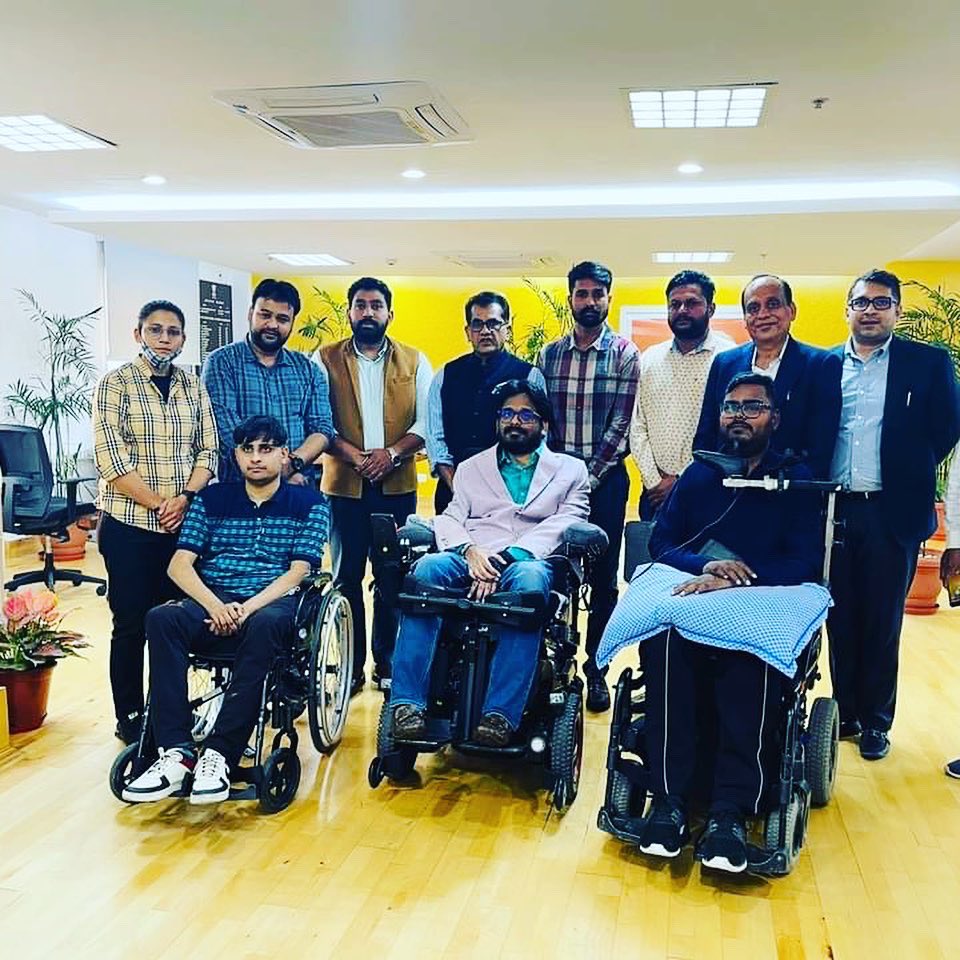 bocciaindia's tweet photo. Boccia India Team 🇮🇳 departs for the 7th Fazza Dubai 2021 World #Boccia Asia-Oceania Regional championships,Dubai

🗓️ - 12th to 20th Nov. 2021

Hon’ble #CEO @amitabhk87 @NITIAayog  given blessings to team. Held Fruitful discussion about development &amp; promotion in the country https://t.co/OqrWxxvHwx