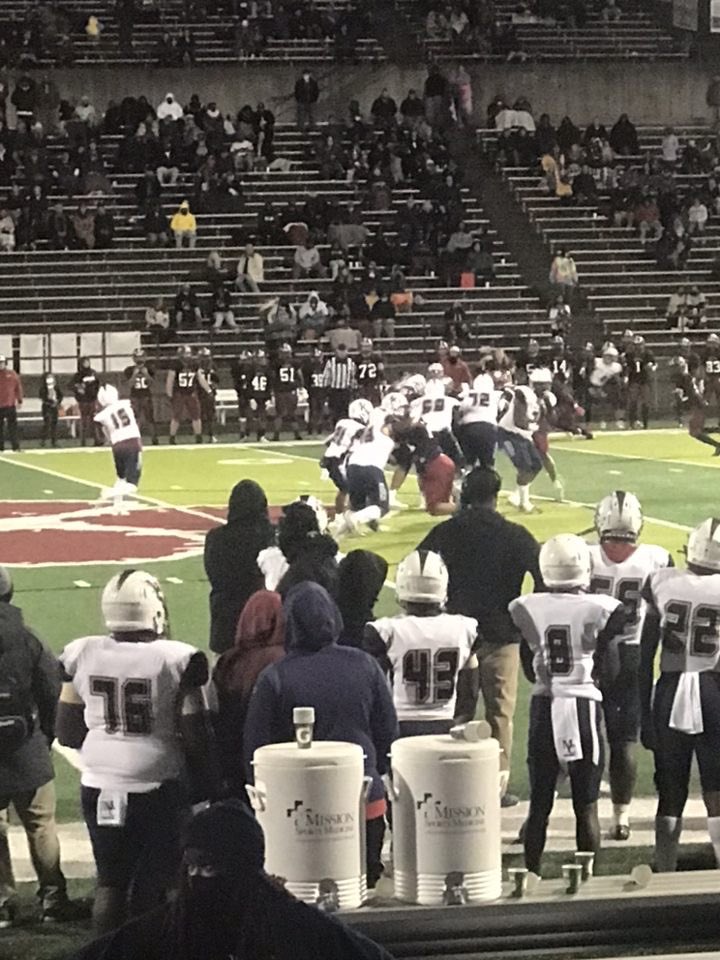 Congratulations to <a href="/ToCreek/">WELCOME TO THE CREEK (Mallard Creek Football)</a> on the second round victory over Asheville. <a href="/mcmavsathletics/">Mallard Creek Athletics</a> RISE student Anthony Johnson was back at it again. Traveled all the way to Asheville to support his team!