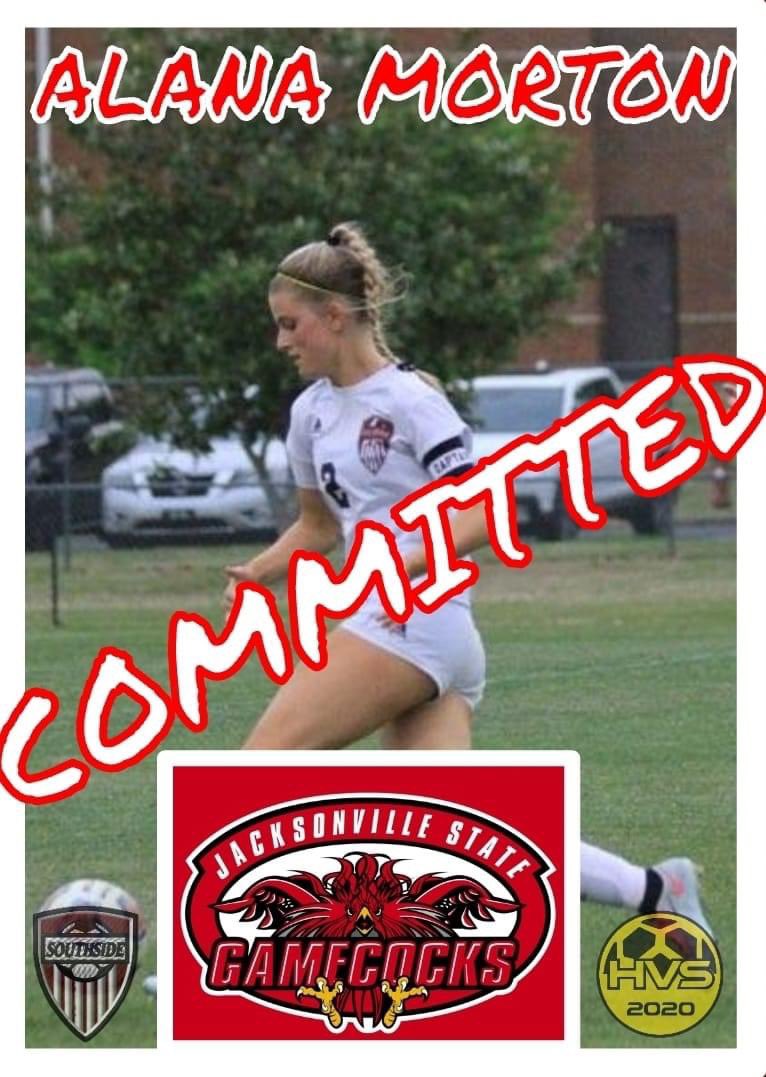 panthersofsshs's tweet photo. ⚽️ Big Time!!!! Congratulations Alana Morton as she has committed to continue her academic and athletic career at the collegiate level with Jacksonville State University!!! WOW!!!! #SHSsoccer #gopanthers #JSU ⚽️ https://t.co/1eiPg4UEIs