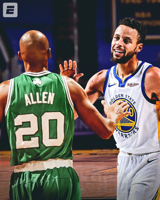 Warriors' Stephen Curry breaks NBA's career 3-point record, surpassing Ray  Allen