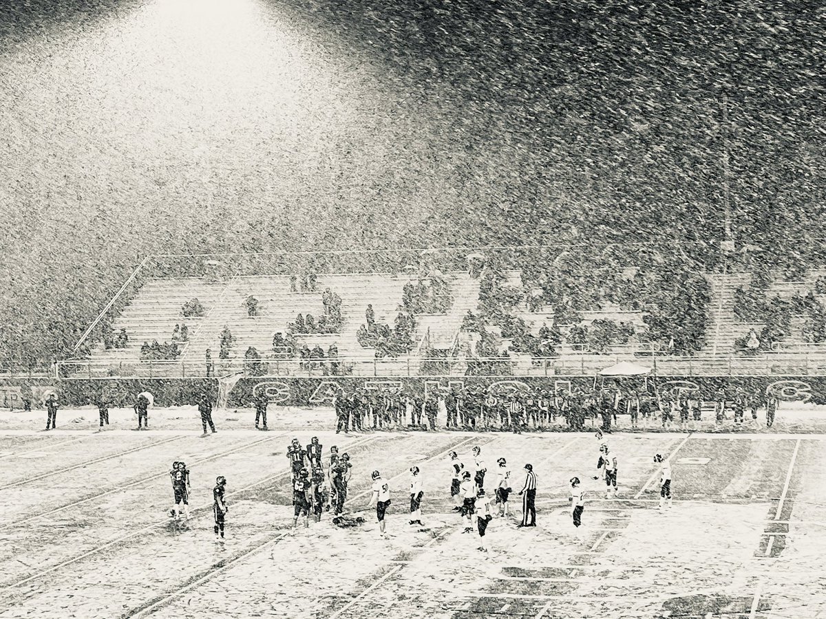 Regional Champs!!  What a night. What a memory. 

(But that’s enough snow for this season…please and thank you)