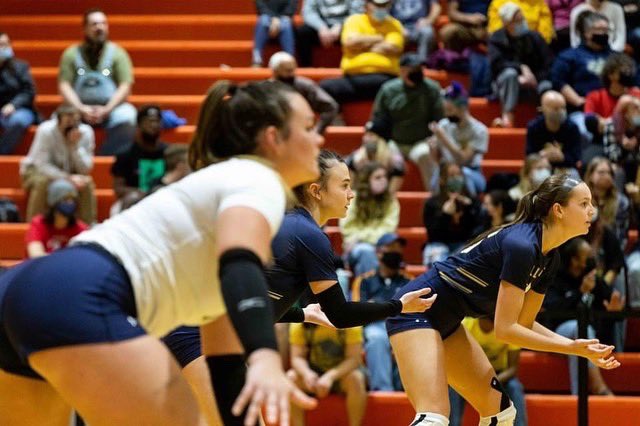 GallaudetU's tweet photo. A few favorites from the @GallaudetBison women’s NCAA DIII volleyball tournament game earlier today! We did a photo dump on https://t.co/BGkpVNXxkp; check it out! https://t.co/rfnEix7f1B