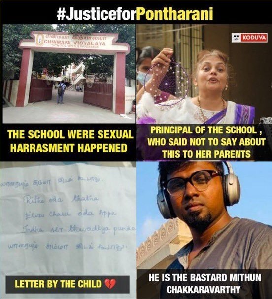 Ramkumar1063's tweet photo. #JusticeFor_____

Name keeps on Changing
And this keeps on Happening

Morning waking up with this News...
🥴🥴🥴

Only the Strict Law or Punishment can bring down these Cases...

These trending will give 2 days Attention...

Permanent Solution is Needed
#JusticeForPondharani https://t.co/2ylCBumvDE