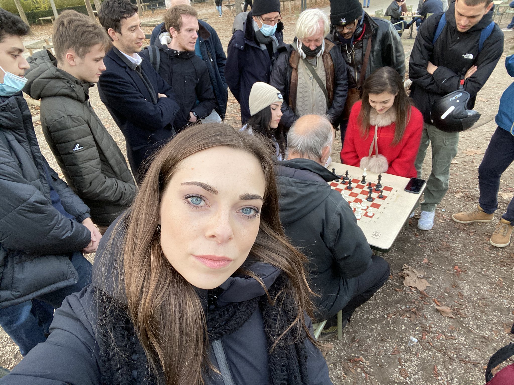 Dina Belenkaya on X: “Accidentally” passing by ♟ #chess