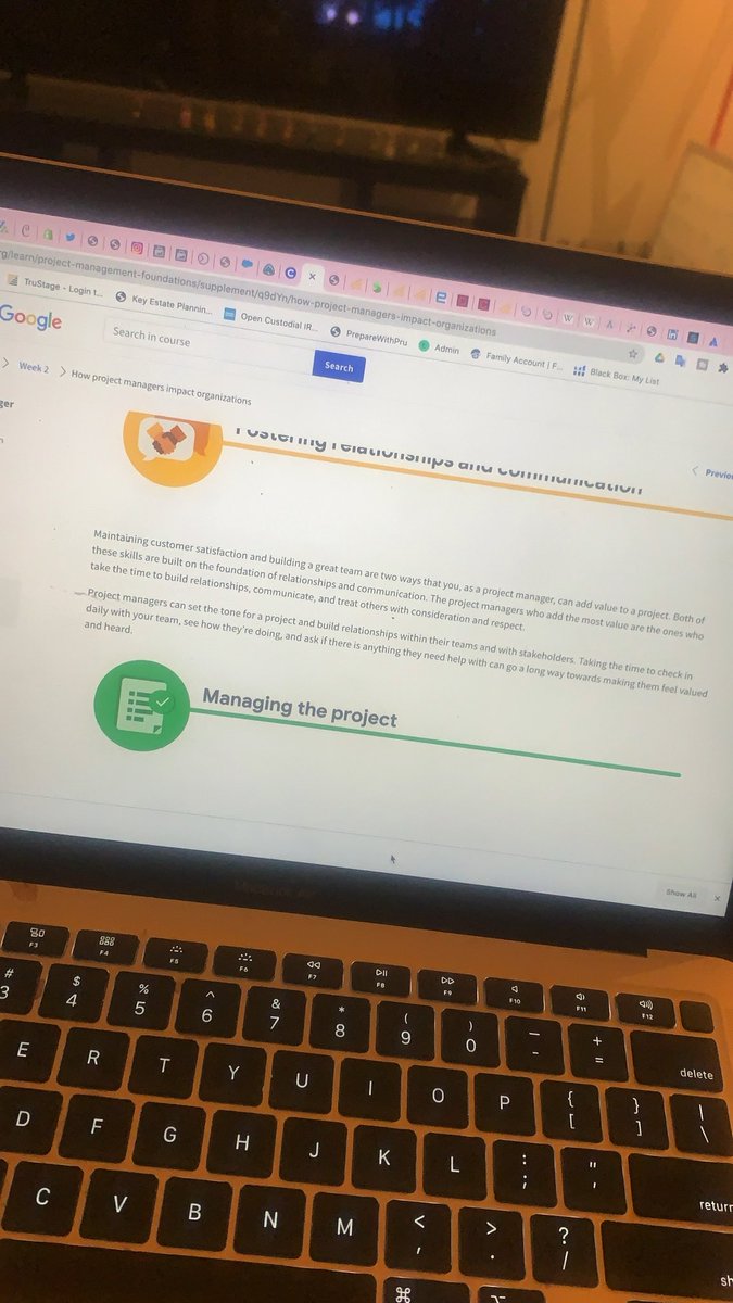 maryesaanteya's tweet photo. Study night and yes on a Friday and thatโs ok with me I know my goals #womenintech #coursera #projectmanagement #foundationalcourse #BlackTechTwitter https://t.co/JzcAv5UyMF
