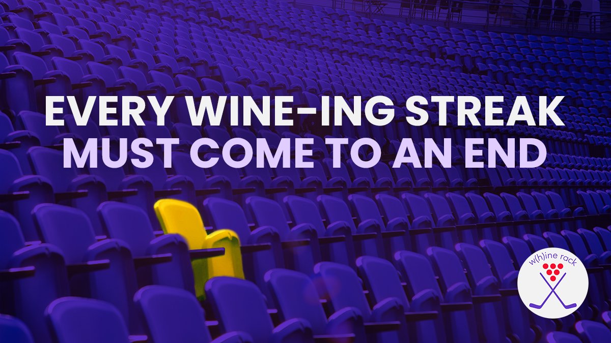 Our farewell tour comes to a close tonight, which is appropriate, given it's #HHOF2020 weekend. We're going to raise a few whiny fan Tweets to the rafters. #WhineWineWin