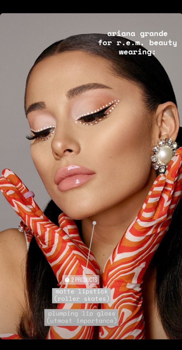 ____sweetener's tweet photo. r.e.m. beauty via historias de ig https://t.co/ftspAG2ioI