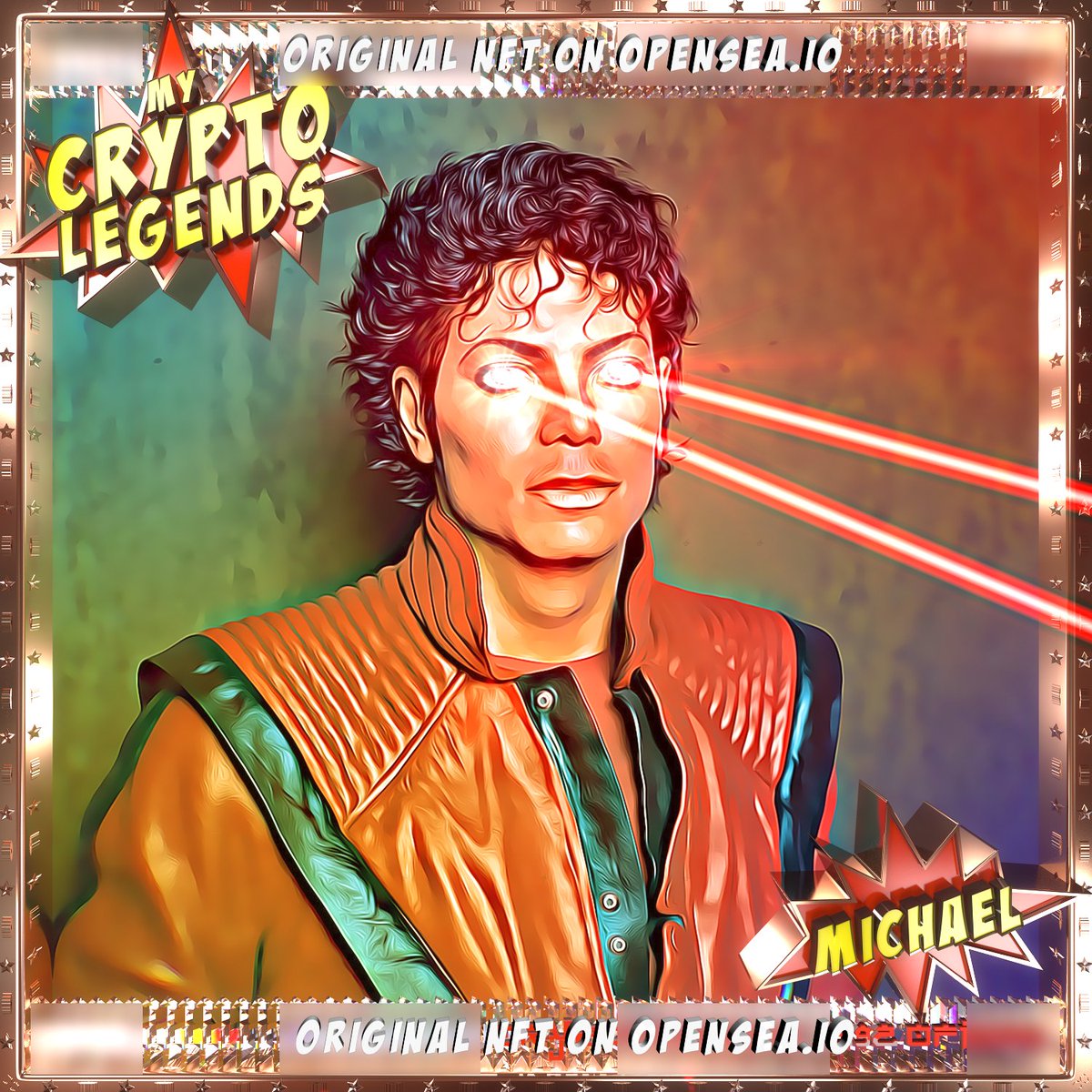 mycryptolegends's tweet photo. King of Pop is well deserved # 292 in our CRYPTOLEGENDS collection limited to 1000 NFTs only!

Like, Follow &amp; Share! :)
#cryptolegends #nft #michaeljackson
#nftart #nftartist #rarenft #nftcollection #nftmeme #nftpic #nftcollectors #cryptoart #cryptoartist #crypto #nfts #nftsale https://t.co/hMFG1M1PQs