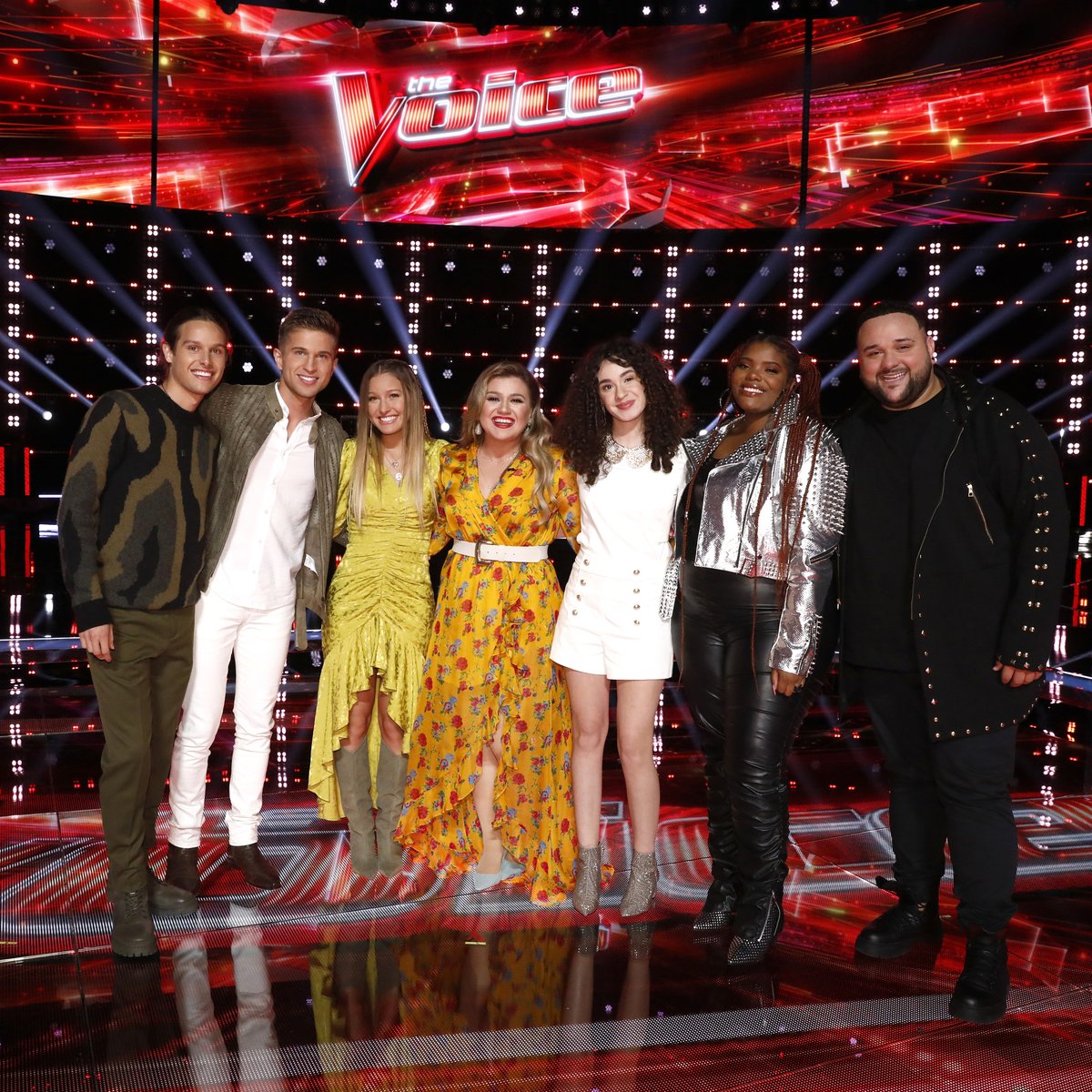 NBCTheVoice's tweet photo. Could not be more excited to see the #VoiceTop13 take the stage. 🔥🔥🔥 https://t.co/wTjQqnZVLx