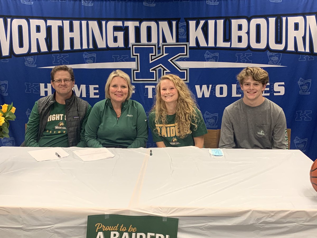 WKWBK's tweet photo. Congratulations to @21LaurenScott on signing her NLI today with @WSUWBasketball. 
Your commitment, work ethic, and leadership are second to none, Scotty! #GoWolves #BaB #RaiderUp https://t.co/uAccJLPq4M