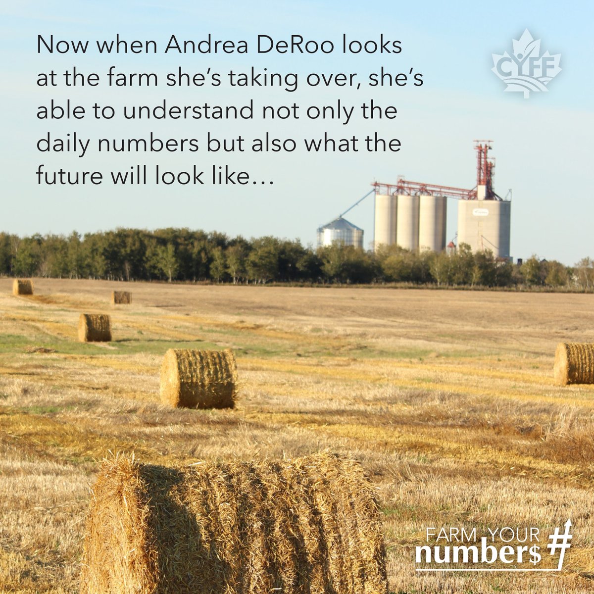 CYFF's tweet photo. “…we learned how much flexibility we had to take on more debt. We found out that we were sitting really good, and that there might be an opportunity to expand on our land purchases in the area…”
https://t.co/zlv7E5BPW9
#FarmYourNumbers @RBC
#youngfarmers #CdnAg https://t.co/QpIq2pYV7y