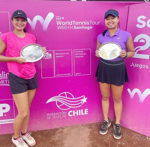 Not_Esportivas's tweet photo. ITF TENNIS!
Parabéns às duplistas campeães, a holandesa Arianne Hartono (🇳🇱) e a australiana Olivia Tjandramulia (🇦🇺) que conquistaram o @worldtennis de W60+ de Santiago no Chile
#ITFWorldTennisTour #ITFtennis #tennis #CopaLPChileIND #ArianneHartono #OliviaTjandramulia https://t.co/oFCcTIkzJw