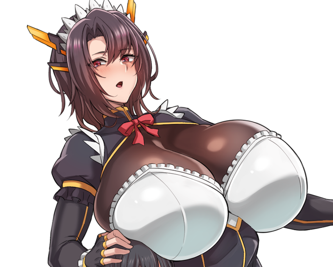 護衛メイドのおっぱい 