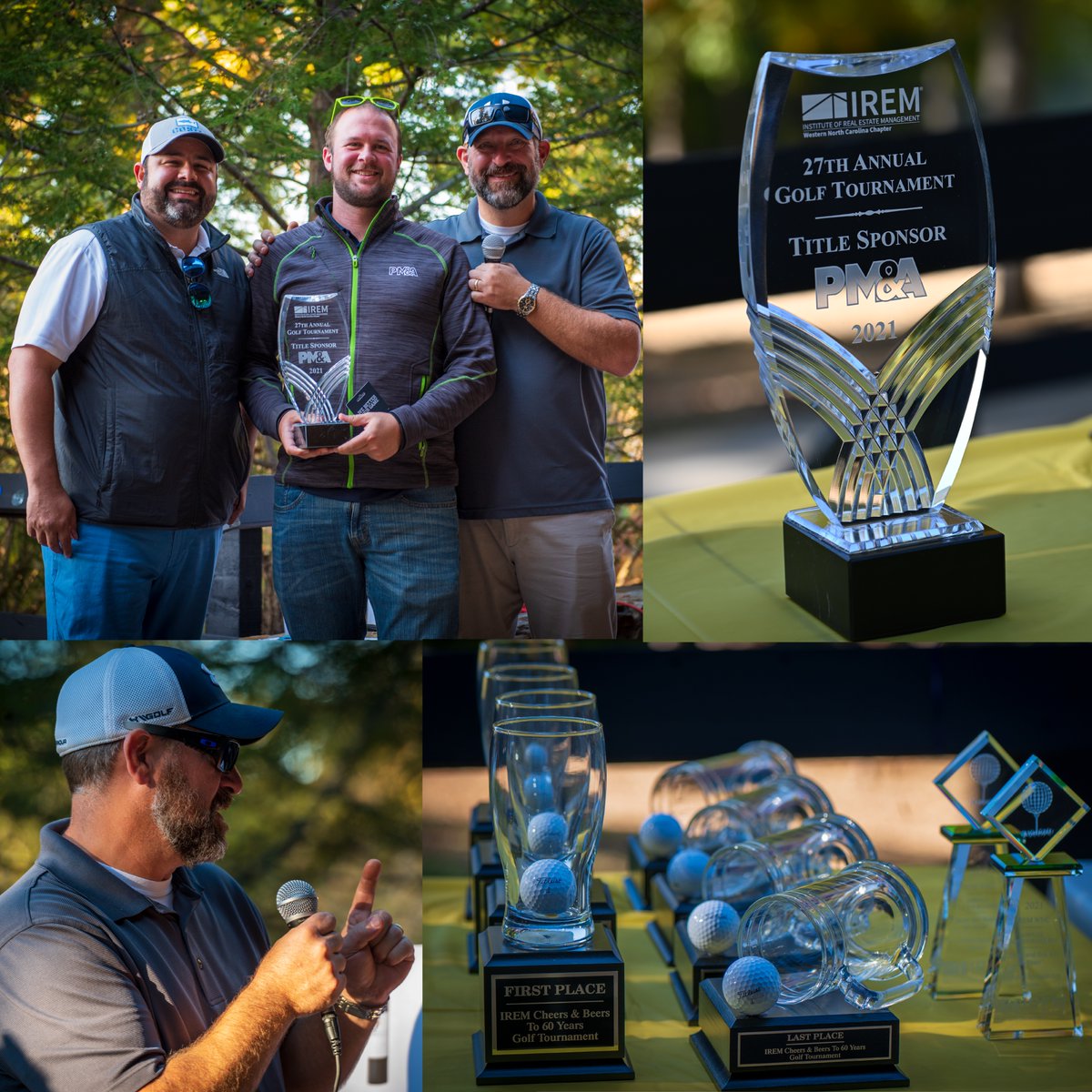 IREMNC40's tweet photo. A big shoutout to all the members and Industry Partners who made the IREM WNC Golf Tournament event possible and to our Title Sponsor PM&amp;A, we couldn’t have done it without you!  See the GALLERY OF IMAGES and download any photos you would like to have: https://t.co/OkAi2qaihY https://t.co/W2kmmBlTpX