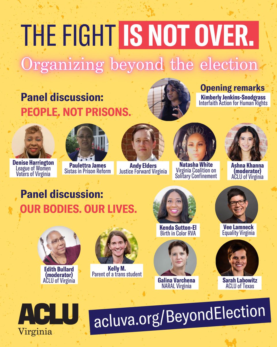 Nu2You2's tweet photo. Come out on November 16th @ 6pm to hear us discuss how we plan to remain in the battle to pass prison reform legislation. Retweet &amp; Share the event.  @theSIP2021 @JusticeFwdVa https://t.co/pAIdzMapou