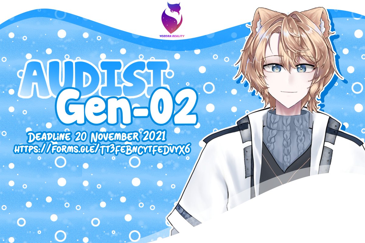 YozoraReality's tweet photo. •Yozora Reality Update•
Hai Sahabat Yozora Reality... Hari ini Mimin mau memperlihatkan Wajah sang Singa. Gimana wajah nya ganteng kan. Ayo kalian yang mau jadi Seiyuu Singa silahkan ikut From Audisi Gen-2 nya. 
Link Form!!
https://t.co/a9oyvVtc91 https://t.co/PqjElQOKCX