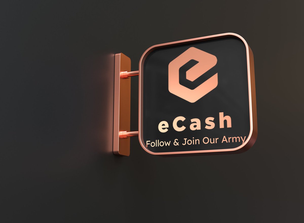 Ecash_army1's tweet photo. Soon our ecash going to be accepted all over the world as payment and other options method.
Soon will start seeing our @xec symbol beside biggest payment methods like @visa @PayPal and others.
Retweet and like if u believe in @ecash.

@CainBCHA @eCashOfficial https://t.co/0qXbXppA5m