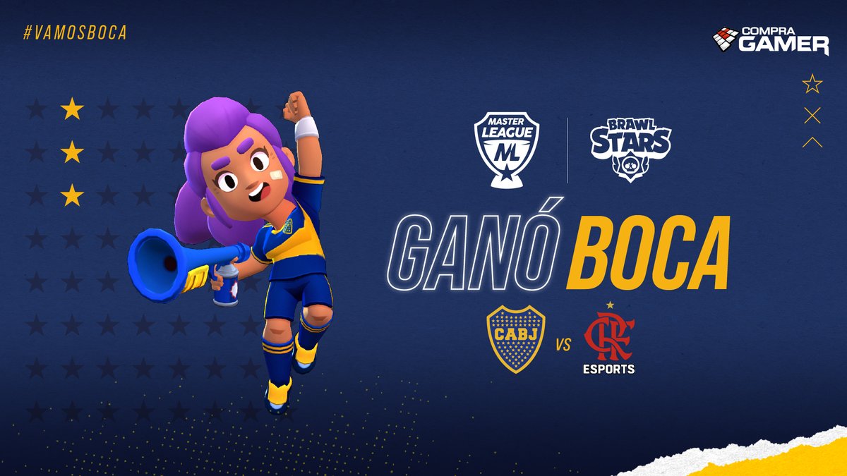 ¡Ganó Boca!

El equipo de #BrawlStars se quedó con la partida ante <a href="/Flamengo/">Flamengo</a> por la <a href="/MasterLeagueLA/">Pluto TV Master League LA</a>. 

¡Muy buena partida de los chicos!

#VamosBoca 👊