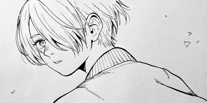 気に入ってるところの線画 