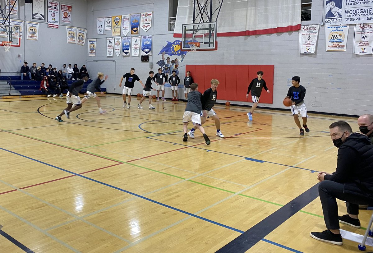 HHMbasketball's tweet photo. @HHMbasketball with the 64-59 win over @SportsGonzaga .  Ian Andersen leads the way with 27pts and Brayden Jewers with 11pts.  Ben Lundrigan with 21pts for Gonzaga. @HighlandersHhm @hhmoffice1 @nlbasketball https://t.co/lMDMb30ogL