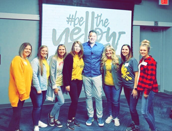 sheriorear's tweet photo. Our Iola Preschool Crew loved spending our morning at Greenbush with Adam Peterson, the Author of Teach, Play, Learn! Thank you for helping keep "learning through play" a norm in Early Ed💛 We are so happy you made the trip for to Kansas! https://t.co/M0zBivg6XD