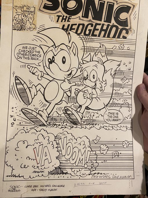 (I actually own the original art for #3's cover, drawn by Dave Manak!) 