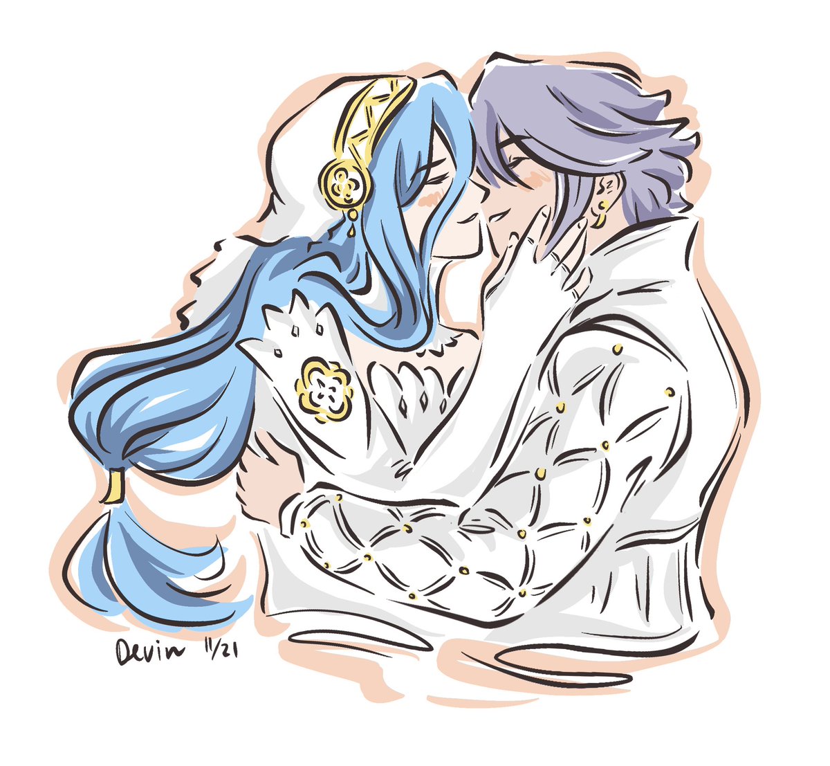 devsketching's tweet photo. You want a better story. Who wouldn’t?
A forest, then. Beautiful trees. And a lady singing. 
Love on the water, love underwater, love, love and so on.

[#fe14 | #azura | #laslow] https://t.co/9u1CmEaC1B