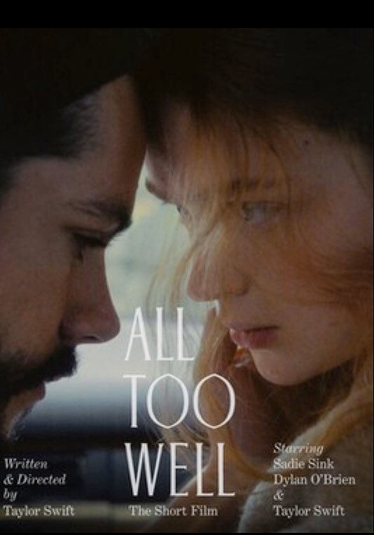 I just...astounded. <a href="/taylorswift13/">Taylor Swift</a> <a href="/dylanobrien/">dylan o’brien</a> <a href="/SadieSink/">Sadie Sink</a> absolutely knocked the air out of my lungs #AllTooWellTheShortFilm