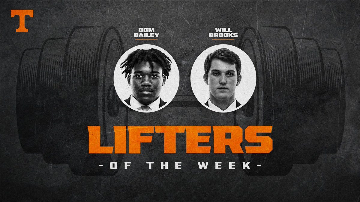 Josh Heupel (@coachjoshheupel) on Twitter photo Congrats to our Lifters of The Week for the last 2 weeks! #GBO💪🏻
<a href="/BKrivosh/">braeden krivosh</a> <a href="/AndisonCoby/">0️⃣™️</a> <a href="/DominicBailey56/">Dominic Bailey</a> <a href="/willbrooks27/">Will Brooks</a> Congrats to our Lifters of The Week for the last 2 weeks! #GBO💪🏻
<a href="/BKrivosh/">braeden krivosh</a> <a href="/AndisonCoby/">0️⃣™️</a> <a href="/DominicBailey56/">Dominic Bailey</a> <a href="/willbrooks27/">Will Brooks</a>