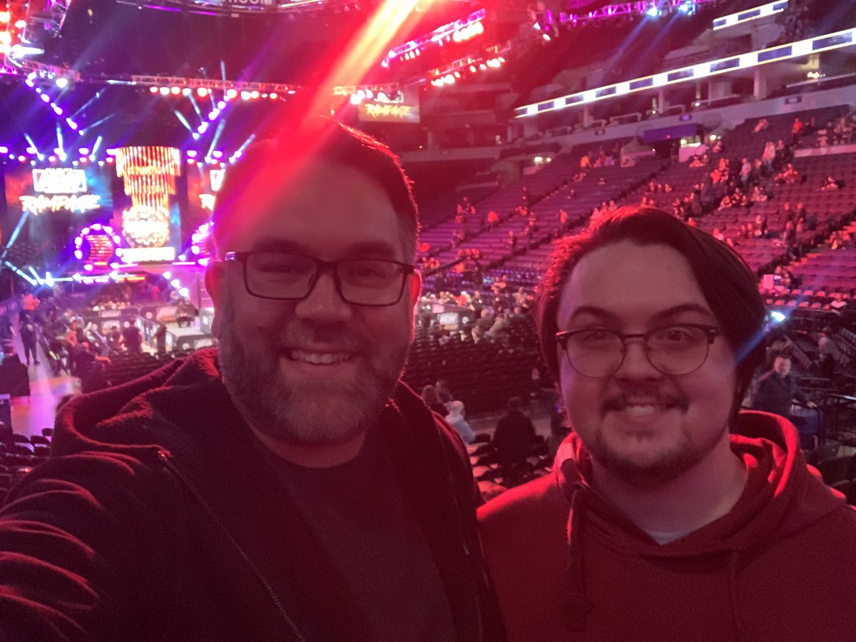 BrandonMata's tweet photo. We’re ready for #AEWRampage ! @AEW https://t.co/Y86ie4efc8