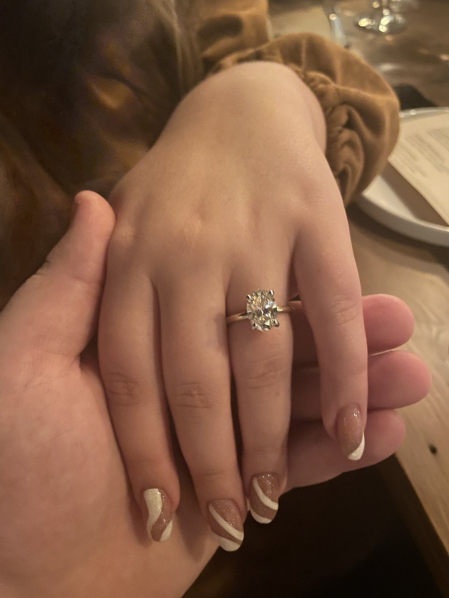 officially engaged with the love of my life ❤️