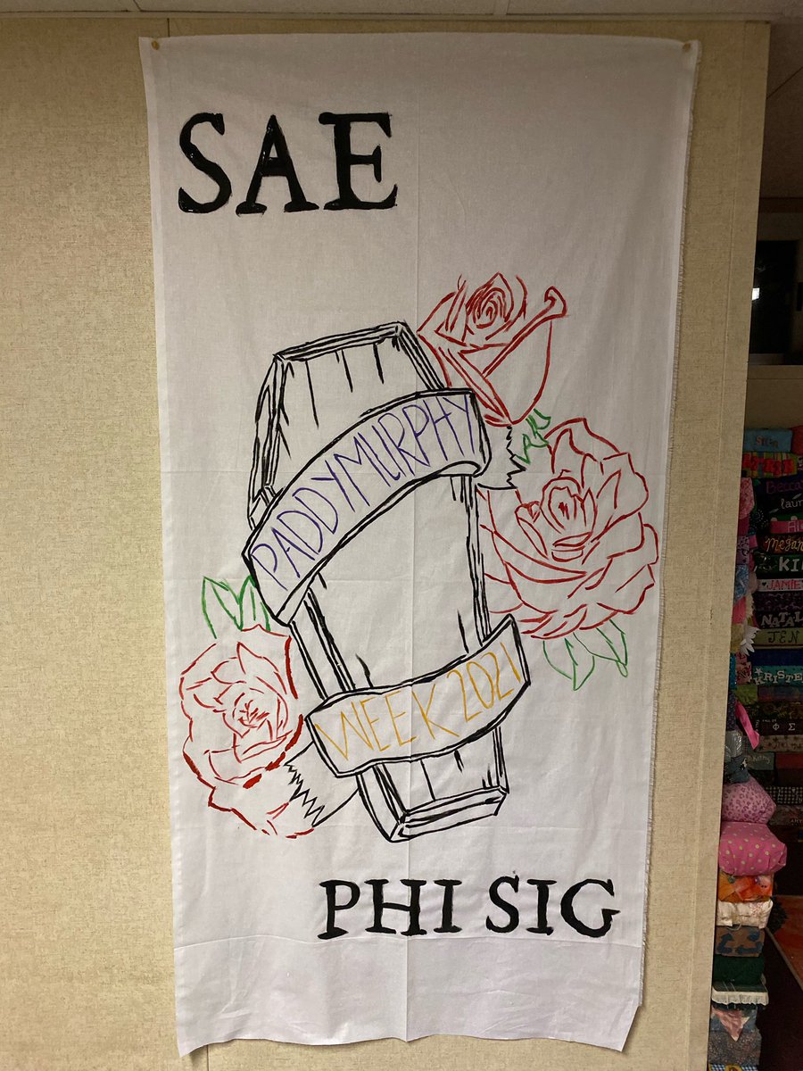 #cmupaddymurphyweek2021 
<a href="/SAECMICH/">Sigma Alpha Epsilon</a> #PHISIGDOESITFORTHEKIDS 😇