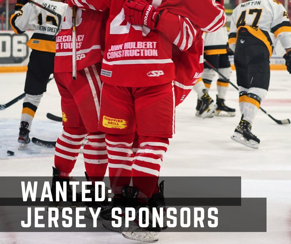 weyburnredwings's tweet photo. The Red Wings are looking for a couple more jersey sponsors to complete the lineup this season. If you are interested in sponsoring please contact the Office.

☎  306.842.2212 
💻  office@weyburnredwings.ca https://t.co/AYa2PRM5Nc