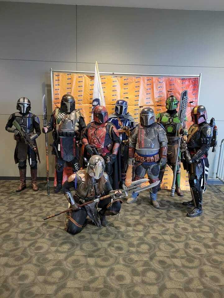 Tra'cor Clan is back at Grand Rapids Comic Con this weekend for our annual booth! Be sure to stop by and check out the T-faces roaming the Star Wars Zone!