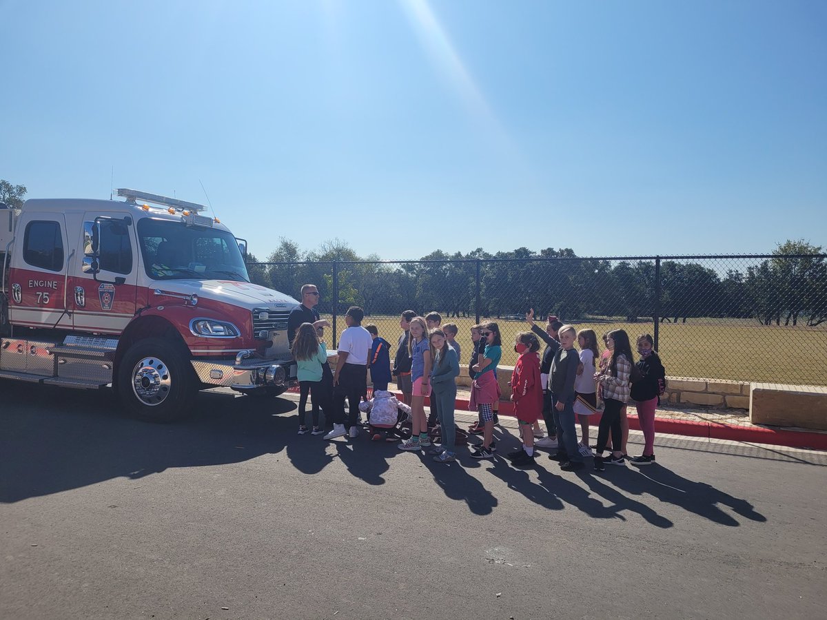 Great day with the North Hays County FD today! ❤