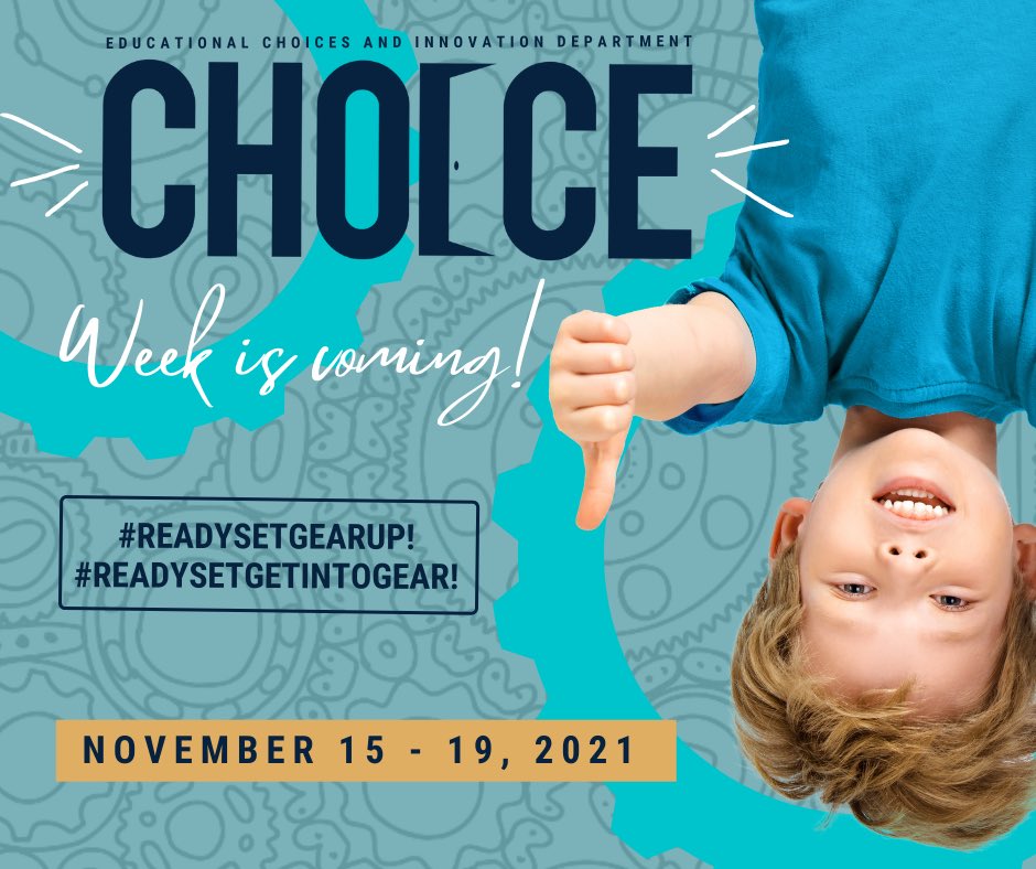 Choice Week 2021 is coming Nov 15 - Nov 19! Stay tuned for exciting daily themes and online activities! #readysetgearup #readysetgetintogear #phepandas