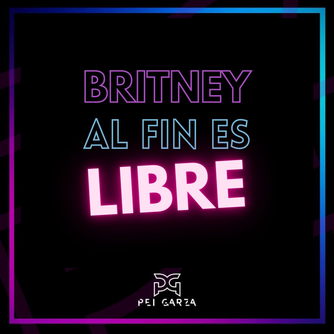 peigarza's tweet photo. It's Britney Free!, al fin #Trendlover, #BritneySpears ya es libre, ¿creen que la veamos pronto en los escenarios? 👇 #FreeBritney https://t.co/J1EjtIEwQE