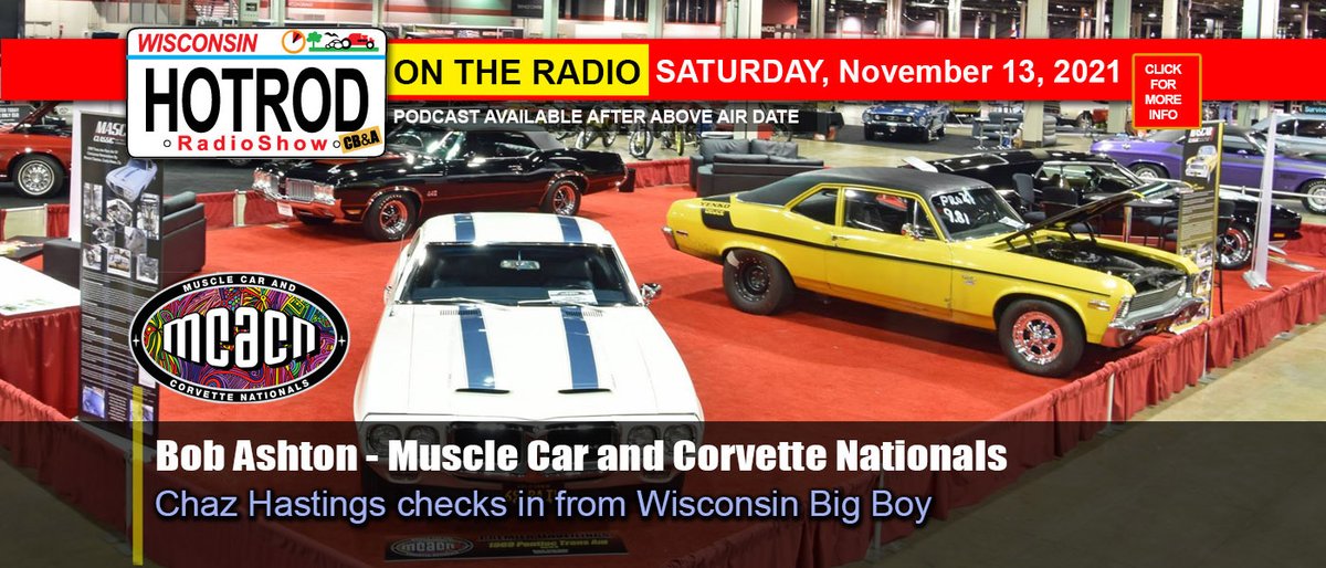 CaptainBob_Arlo's tweet photo. Tomorrow Morning!Bob Ashton – Muscle Car and Corvette Nationals Chaz Hastings with Big Boy. - https://t.co/Odb6Ozw8r5 https://t.co/Xc9k8A6LfU