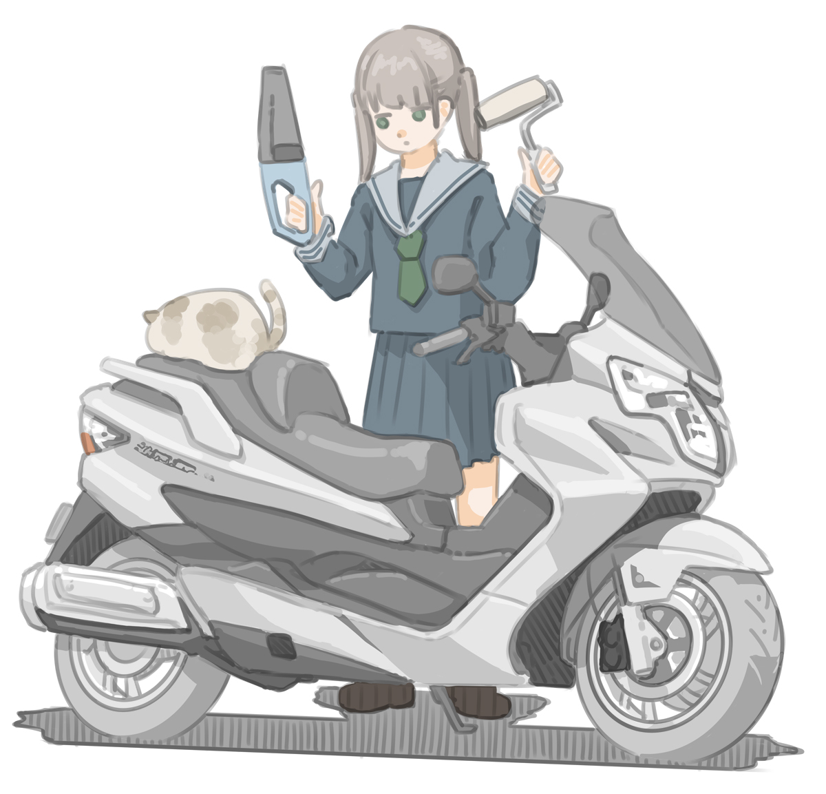 きわみらい C100ありがとうございました 毎日バイクjk絵更新中 ここんとこ最近のバイクイラスト ２２ 女の子 バイク T Co Amjhpxqjbg T Co Hw1e1wuorc Twitter