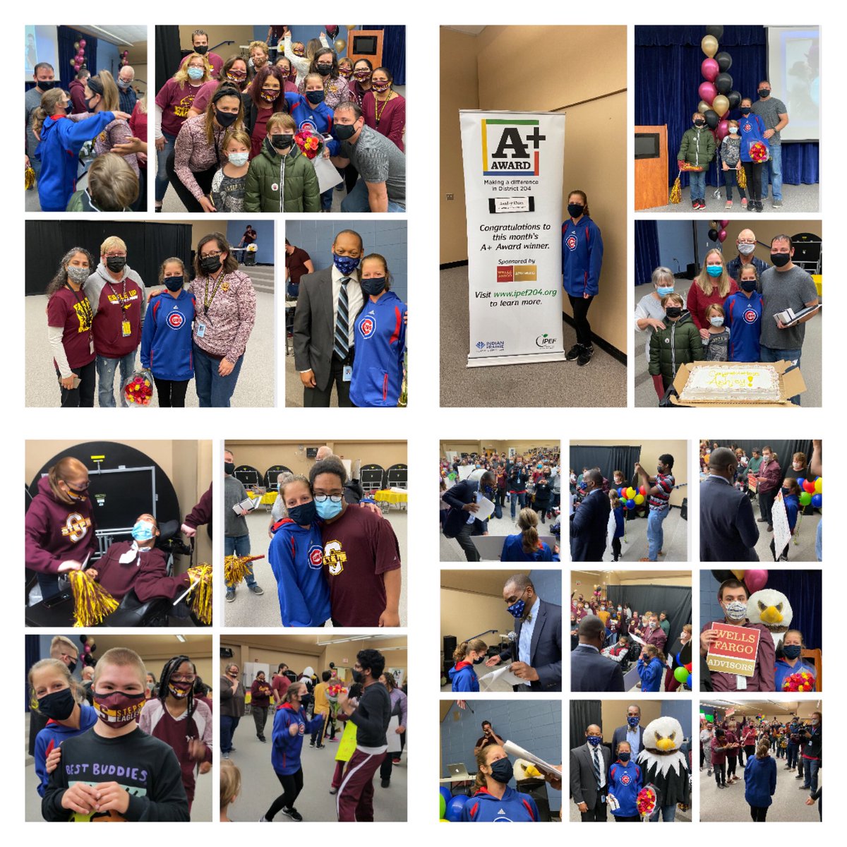 204STEPS_Eagles's tweet photo. It was a great day celebrating @AshleyE24397411 with the STEPS community, district administration &amp; her family. We are so grateful for the journey we share together🦅❤️💯 @ipef204 @IPEA204 @ipsd204 @Leonard19470595 @kathyos84101317 @MikeAckerman204 @dbrock789 @jjcalds @JenP1515 https://t.co/Kz9pN6gwyo