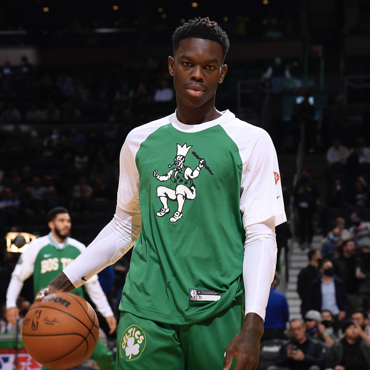 celtics's tweet photo. new warmups 🔥🔥🔥 https://t.co/OB7nxW0dkp