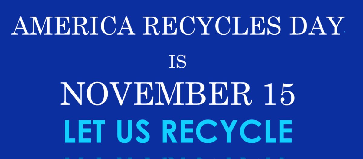 glafconsulting's tweet image. America Recycles Day is on Monday November 15th!

Let us Celebrate!

Let&apos;s #RecycleEveryDay with a
#SecurityMINDSET
#PrivacyMINDSET
#INNOVATION #COMPLIANCE
#AmericanRecyclesDAY
#RecyclesEVERYDAY