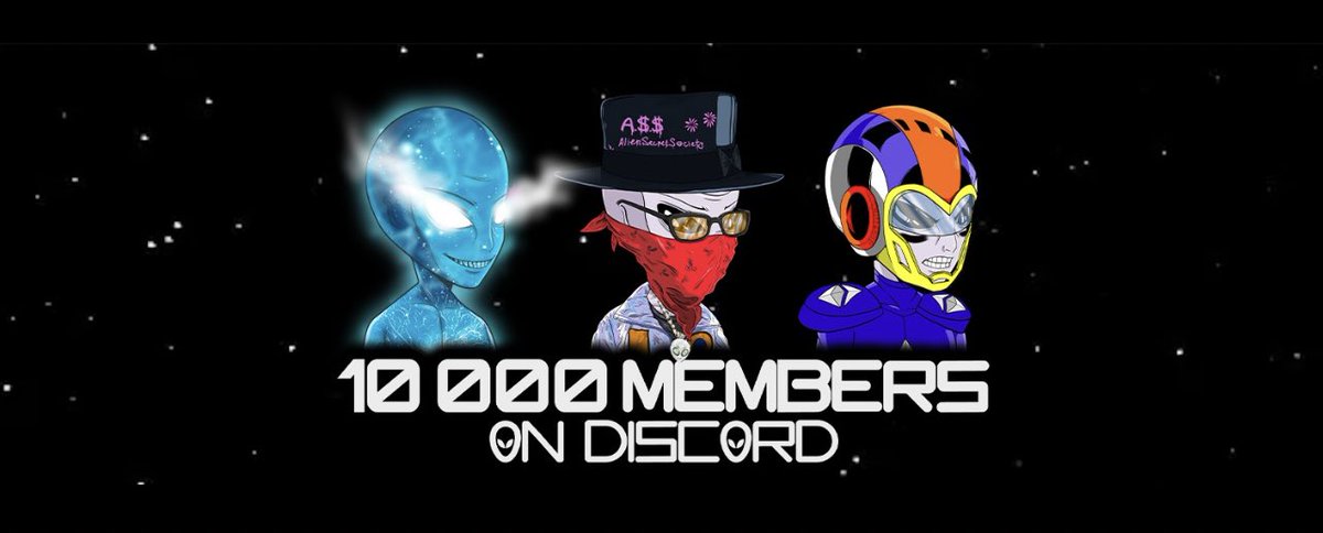 AlienSecretSoc's tweet photo. Hello Everyone 

We just got over 10,000 Discord server members !

Thanks to everyone who has joined and taken part in making this community awesome ! 

Be ready for what’s happening in the next days 👀 https://t.co/qEZO45CULR
